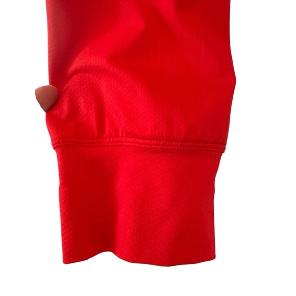 Lululemon Muscle Love Long-Sleeve Shirt Motif in Love Red Size 8* - Picture 8 of 11